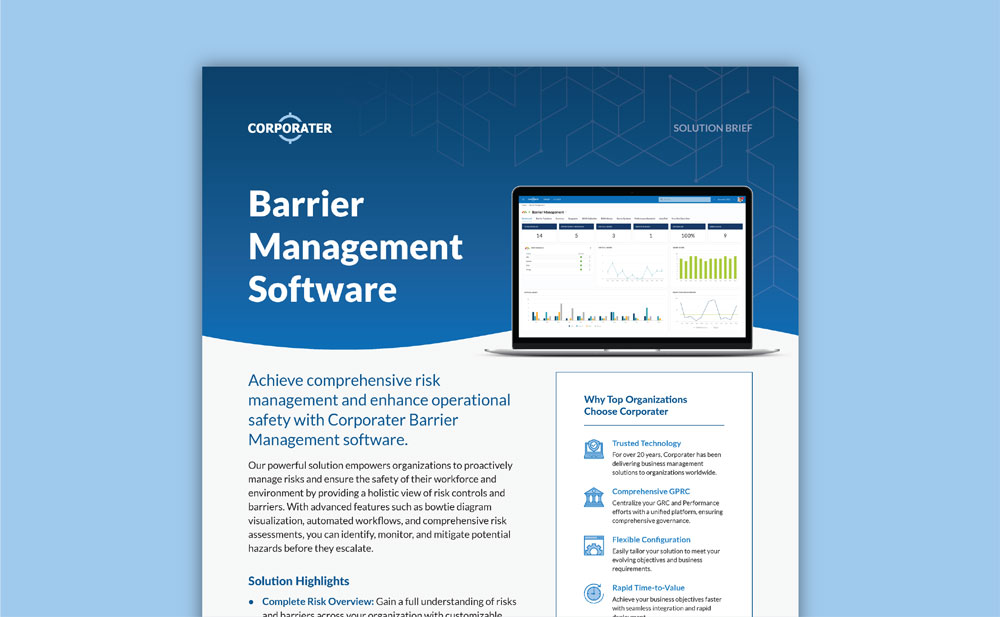 Corporater_Barrier-Management_SolutionBrief