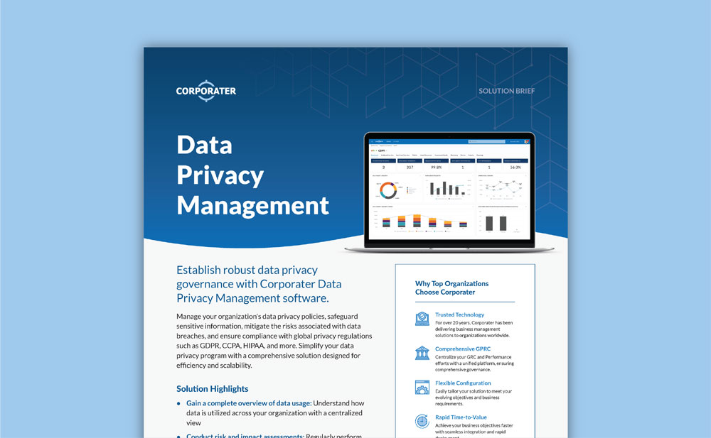 Corporater_Data-Privacy-Management_SolutionBrief