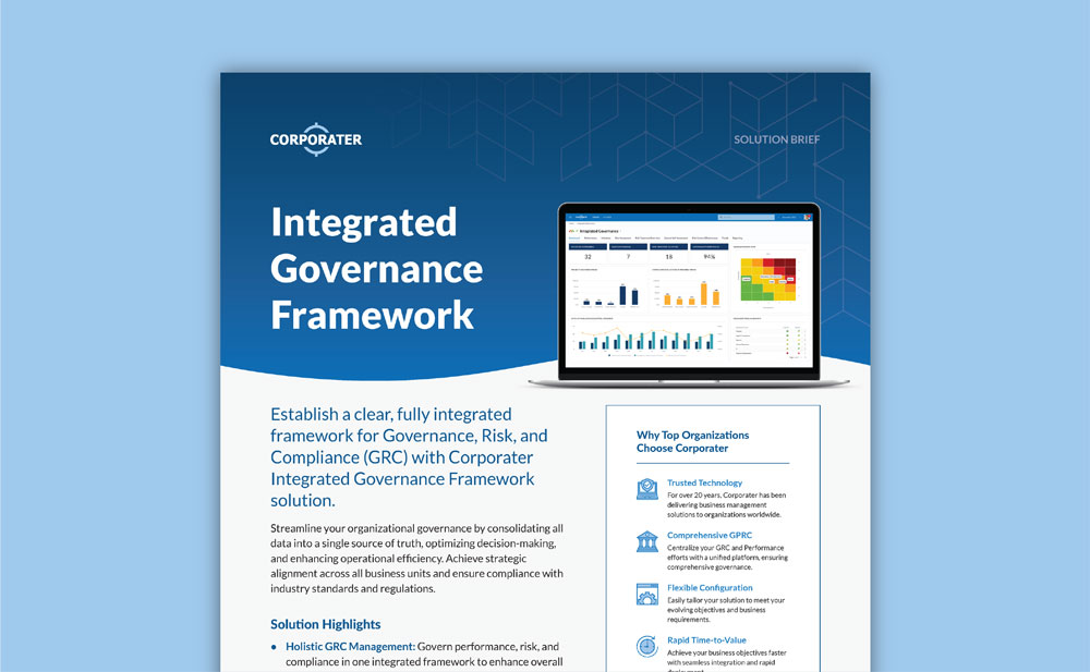 Corporater_Integrated-Governance-Framework_SolutionBrief