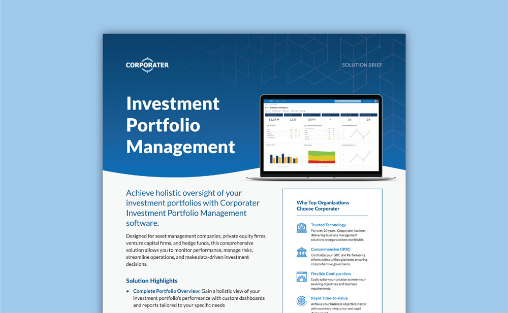 Corporater_Investment-Portfolio-Management_SolutionBrief