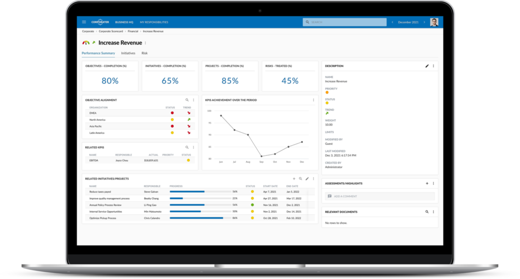 Corporate Performance Management Software Performance Management