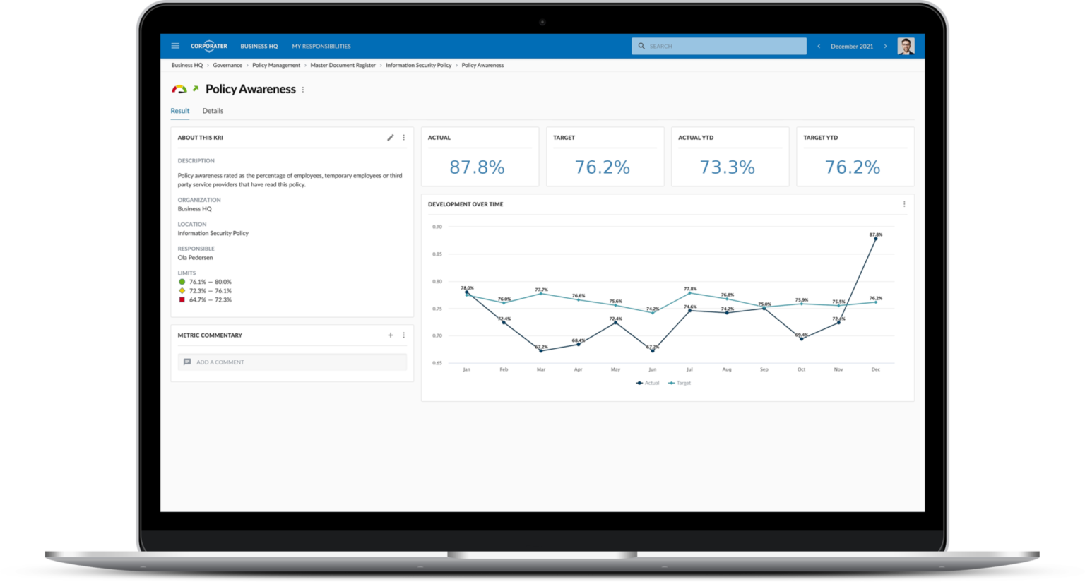 Information Security Management software Information Security Management Solutions Corporater