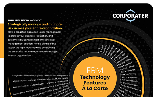 ERM Technology Features – À La Carte