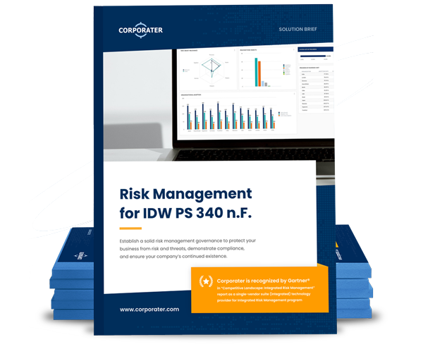 risk management solution for IDW PS 340