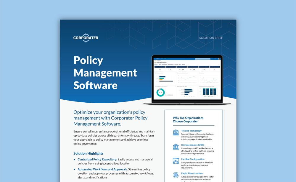 Corporater_Policy-Management-Software_SolutionBrief