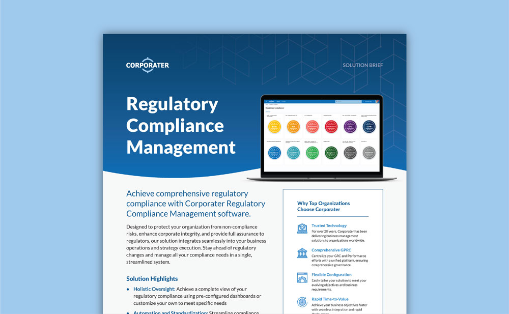 Corporater_Regulatory-Compliance-Management_SolutionBrief