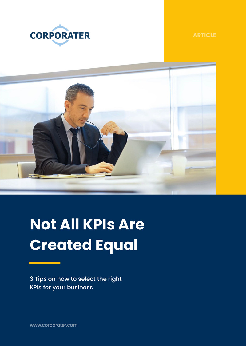 Select the right KPIs