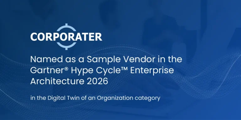 Corporater Named as a Sample Vendor in the Gartner Hype Cycle